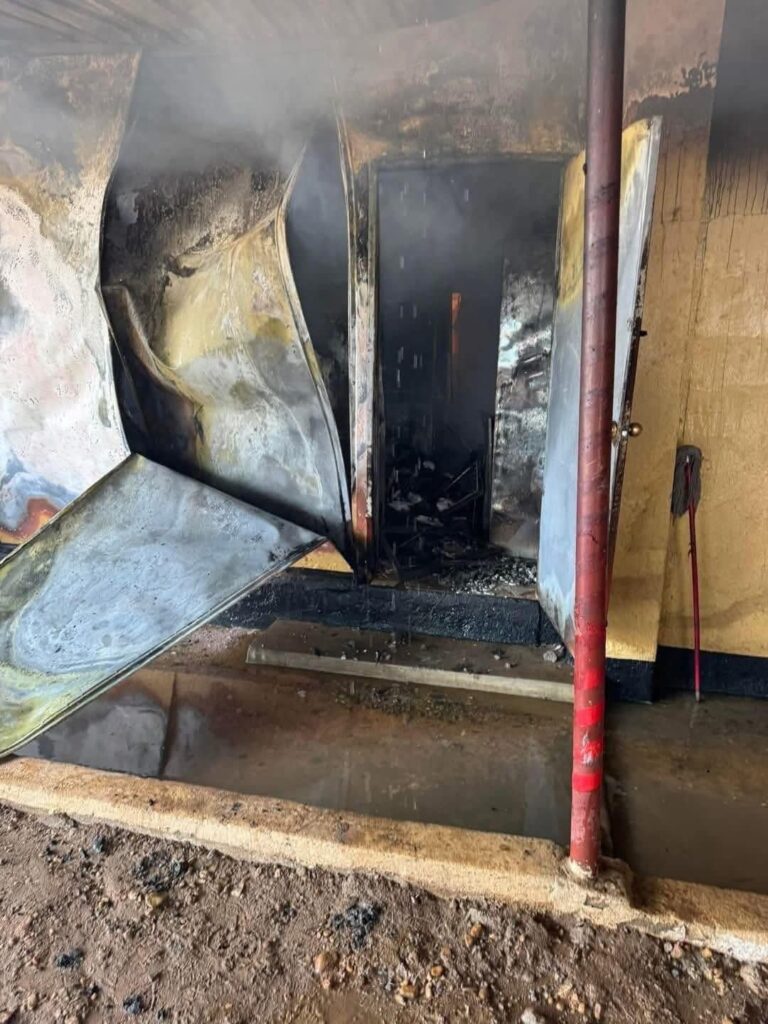 Wani Launches Investigation After Fire Erupts at SPLM Headquarters in Juba 4 495333690 1125118972992980 5317112269628722104 n