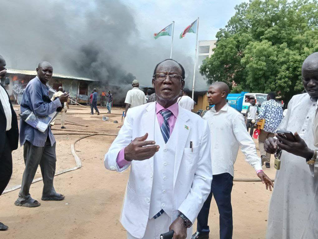 Wani Launches Investigation After Fire Erupts at SPLM Headquarters in Juba 6 496936406 1125084559663088 6474414208840168421 n